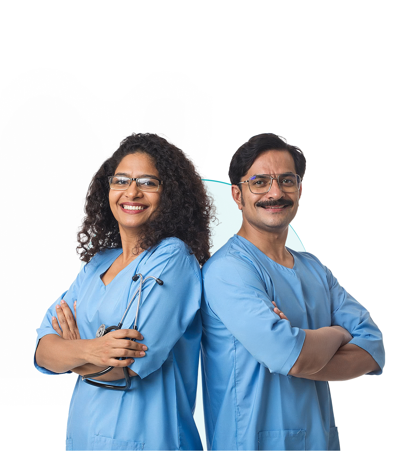 Patient Lens AI platform illustration: discharge summary workflow for hospitals